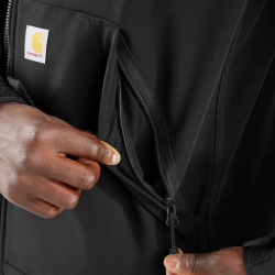 Veste softshell rain defender noir