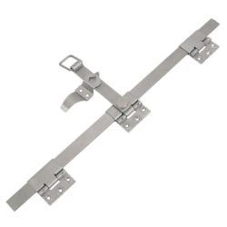 Tringle d'espagnolette plate Torbel inox 316L