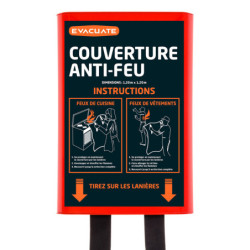 Couverture anti-feu 120 x 120 cm