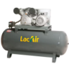Compreseur TwinAir 40/270 T 270 litres Byclindre en V triphasé - Fonte - 40 V - Monoétagé