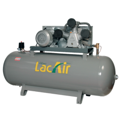 Compresseur fixe à courroie triphasé 55 m³/h sur cuve 500 litres