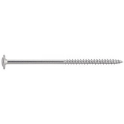 Vis bois charpente tête plate large Torx inox A2