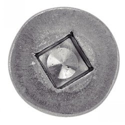 Vis autoperceuse tête fraisée empreinte carrée inox A2