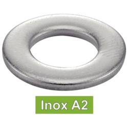 Rondelle plate Inox A2 DIN 433