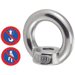 Écrou à anneau inox A2 DIN 582 UNI 2948