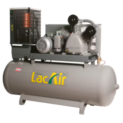 Compresseur FixAir 60/500T-SC 500 litres Tricylindre en W - Fonte - 60 WB - Biétagé