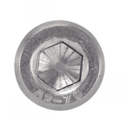 Vis à métaux tête cylindrique six pans creux Inox A2 DIN 912 ISO 4762