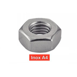 Ecrou HU DIN934 Inox A4