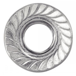 Écrou hexagonal cranté DIN 6923 Inox A2