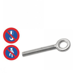 Vis à oeil pour tendeur inox A2 DIN 444B