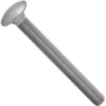 Vis à métaux tête ronde collet carré Inox A2 DIN 603 ISO 8677