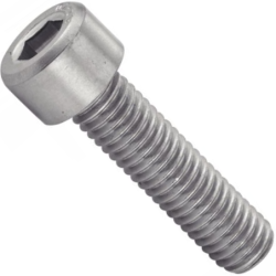 Vis à métaux tête cylindrique six pans creux Inox A4 DIN 912 ISO 4762