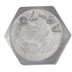 Vis à métaux tête hexagonale Inox A4 DIN 931 ISO 4014 filetage partiel
