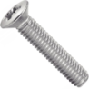 Vis à métaux tête fraisée bombée Pozidrive Inox A2 DIN 966 ISO 7047
