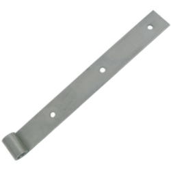 Penture droite percée bout carré Torbel inox 316L 40 x 5 mm gond 16 mm