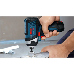 Visseuse à chocs Bosch GDR 12V-105 en L-BOXX avec 2 batteries et chargeur