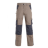 Pantalon de travail North Ways Adam brun et anthracite avec emplacements genouillères