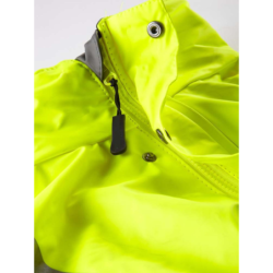 Veste de pluie haute visibilité jaune fluo Bandit 100% PU