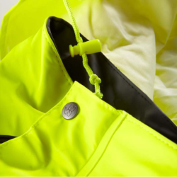 Veste de pluie haute visibilité jaune fluo Bandit 100% PU