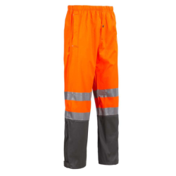 Pantalon de pluie haute visibilité orange fluo Griffis Nine Worths