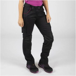 Pantalon de travail pour femme EDEN multipohes noir