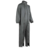 Combinaison de pluie unisexe ORK Nine Worths avec capuche et double fermeture vert olive
