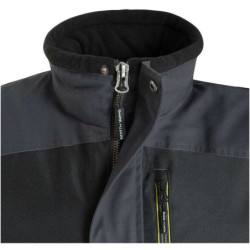 Gilet sans manche Ali Nine Worths déperlant 10 poches gris noir