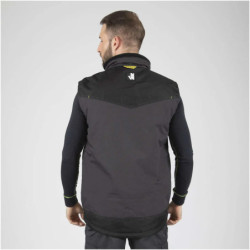Gilet sans manche Ali North Ways déperlant 10 poches gris noir