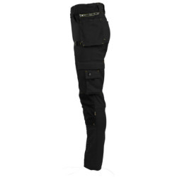 Pantalon de travail Howard noir multipoches