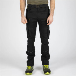 Pantalon de travail North Ways Howard noir multipoches