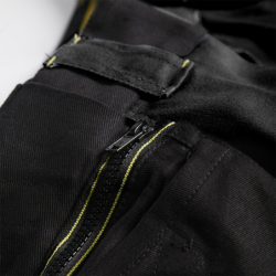 Pantalon de travail Howard noir multipoches