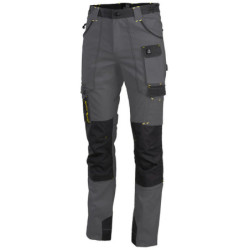 Pantalon de travail North Ways Cary couleur gris et noir