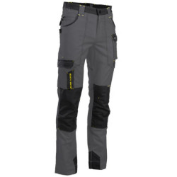 Pantalon de travail North Ways Cary couleur gris et noir