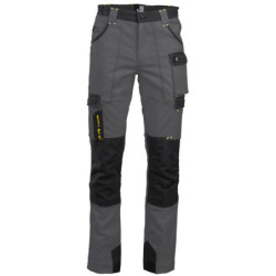 Pantalon de travail North Ways Cary couleur gris et noir