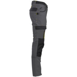 Pantalon de travail North Ways Cary couleur gris et noir