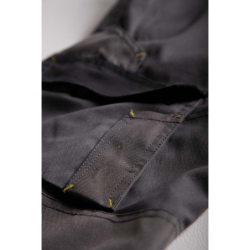 Pantalon de travail Nine Worths Cary couleur gris et noir