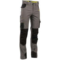 Pantalon de travail North Ways Richy multipoches Gris
