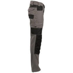 Pantalon de travail Richy multipoches Gris