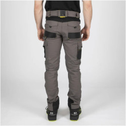 Pantalon de travail North Ways Richy multipoches Gris