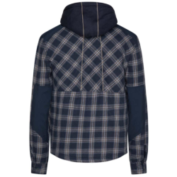 Sur-chemise de travail Graf chaude à capuche Marine