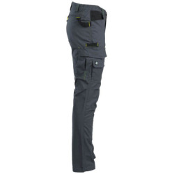 Pantalon de travail multipoches Edward North Ways couleur gris