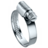 Collier de serrage bande non ajourée Inox A4 DIN 3017