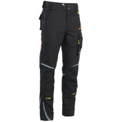 Pantalon de travail multipoches Nieuport Nine Worths noir