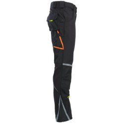 Pantalon de travail multipoches Nieuport Nine Worths noir