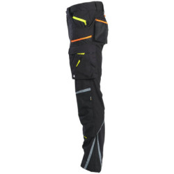 Pantalon de travail multipoches Nieuport North Ways noir