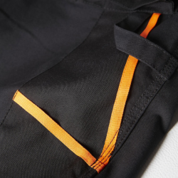Pantalon de travail multipoches Nieuport Nine Worths noir