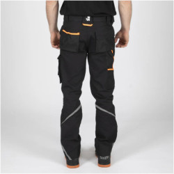 Pantalon de travail multipoches Nieuport North Ways noir