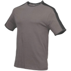 T-shirt homme Andy col rond Gris