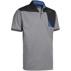 Polo homme à manches courtes Horten North Ways gris chiné