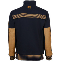 Gilet de travail Andreu molletonné Marine et Camel
